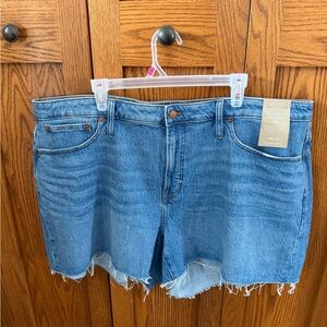 Madewell Classic Blue Jean Shorts